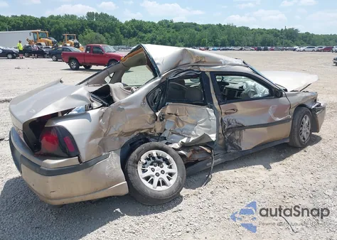 2004 Chevrolet Impala from USA, damaged, VIN 2G1WF52E649416699